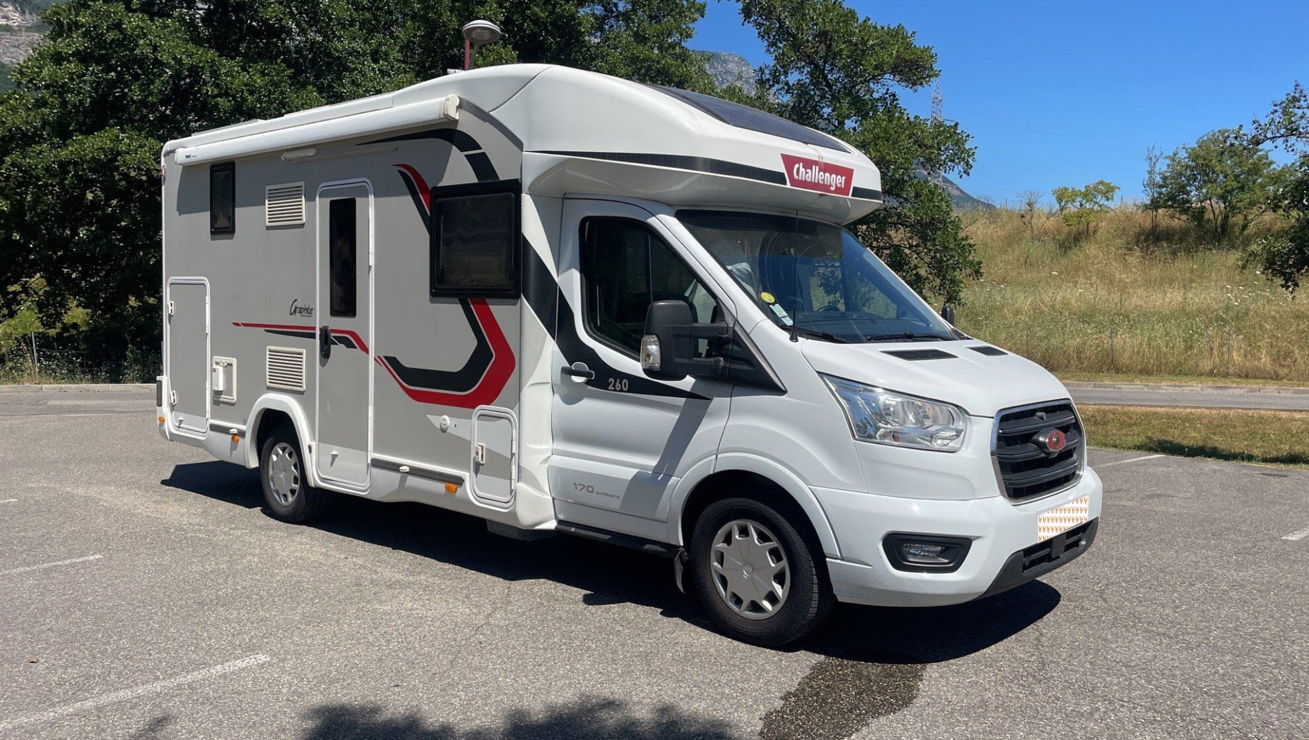 CHALLENGER Graphite édition 260 2020 — camping-car Profilé occasion